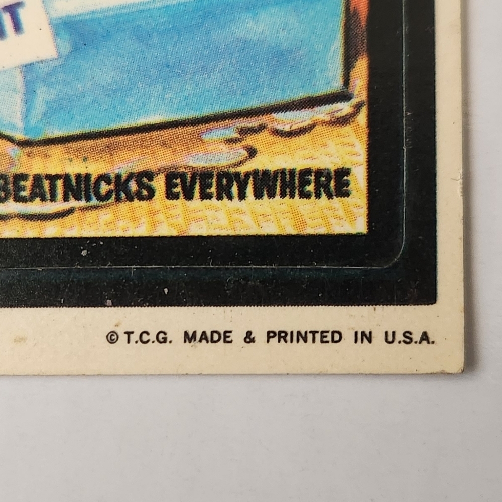 ✨Vtg 1973 Topps Wacky Packages #1 Duzn't Do Nuthin' Laundry Detergent Sticker - Picture 3 of 9